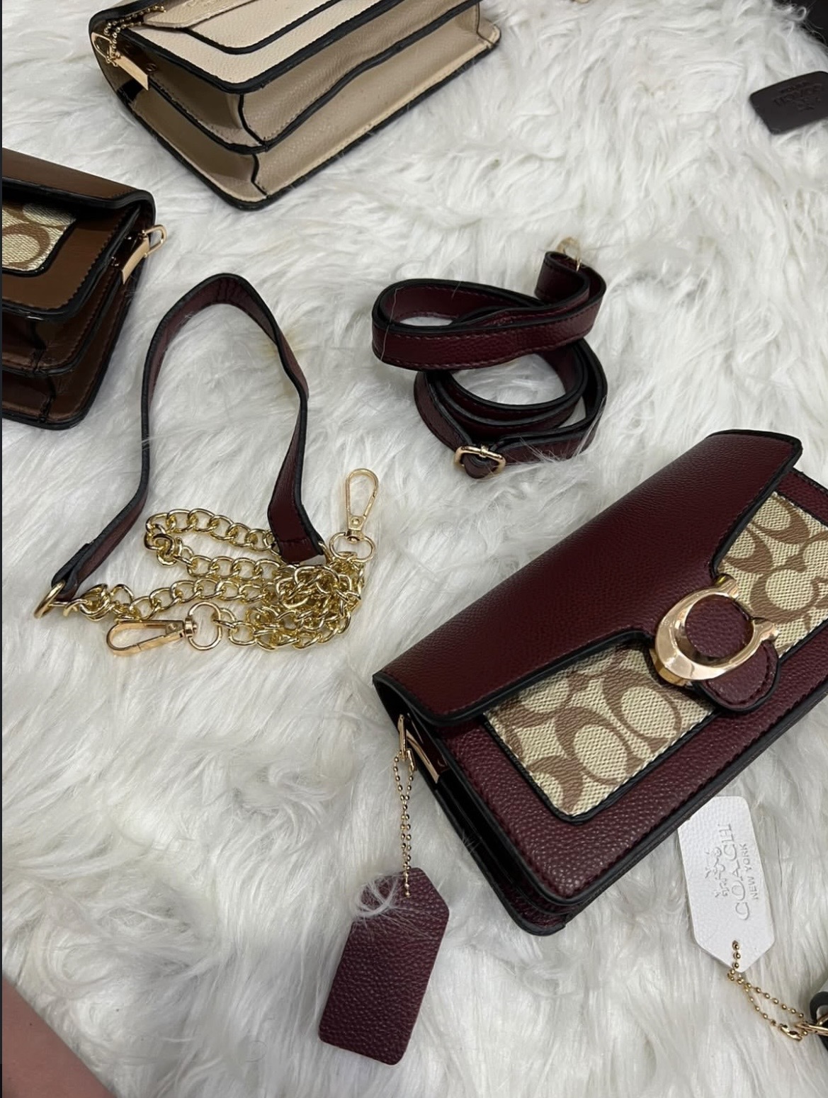 Sac à main Style Coach Tabby – Modèle Élégant avec Fermoir C