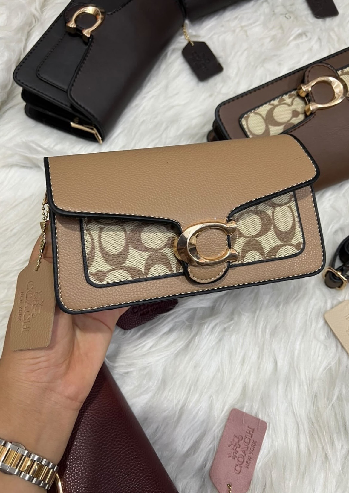 Sac à main Style Coach Tabby – Modèle Élégant avec Fermoir C - Photo 6